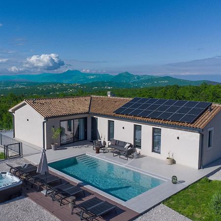 Villa Tonka With Jacuzzi Sauna And Private Pool Labin  Exterior foto