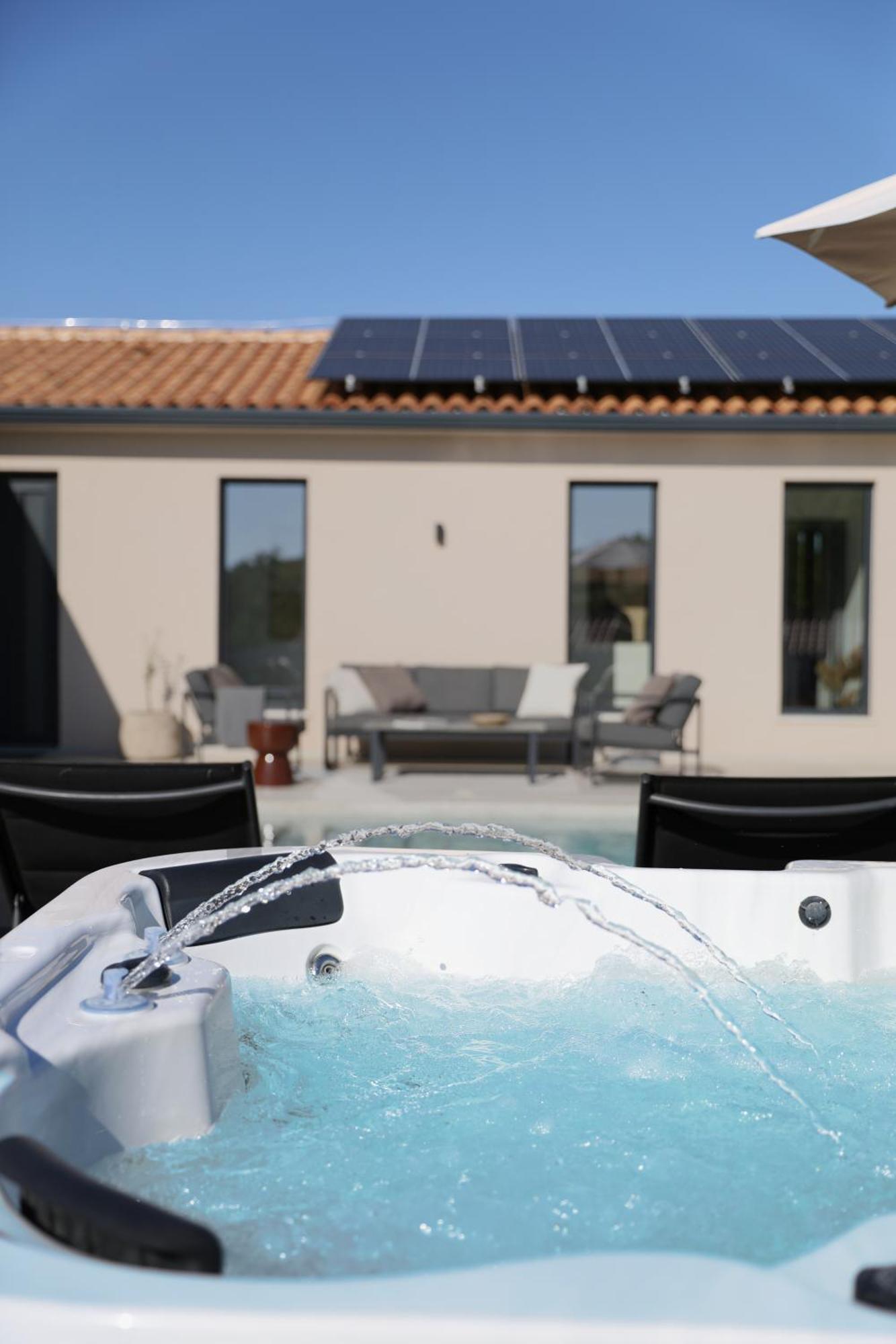 Villa Tonka With Jacuzzi Sauna And Private Pool Labin  Exterior foto